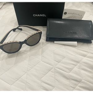 Chanel butterfly sunglasses